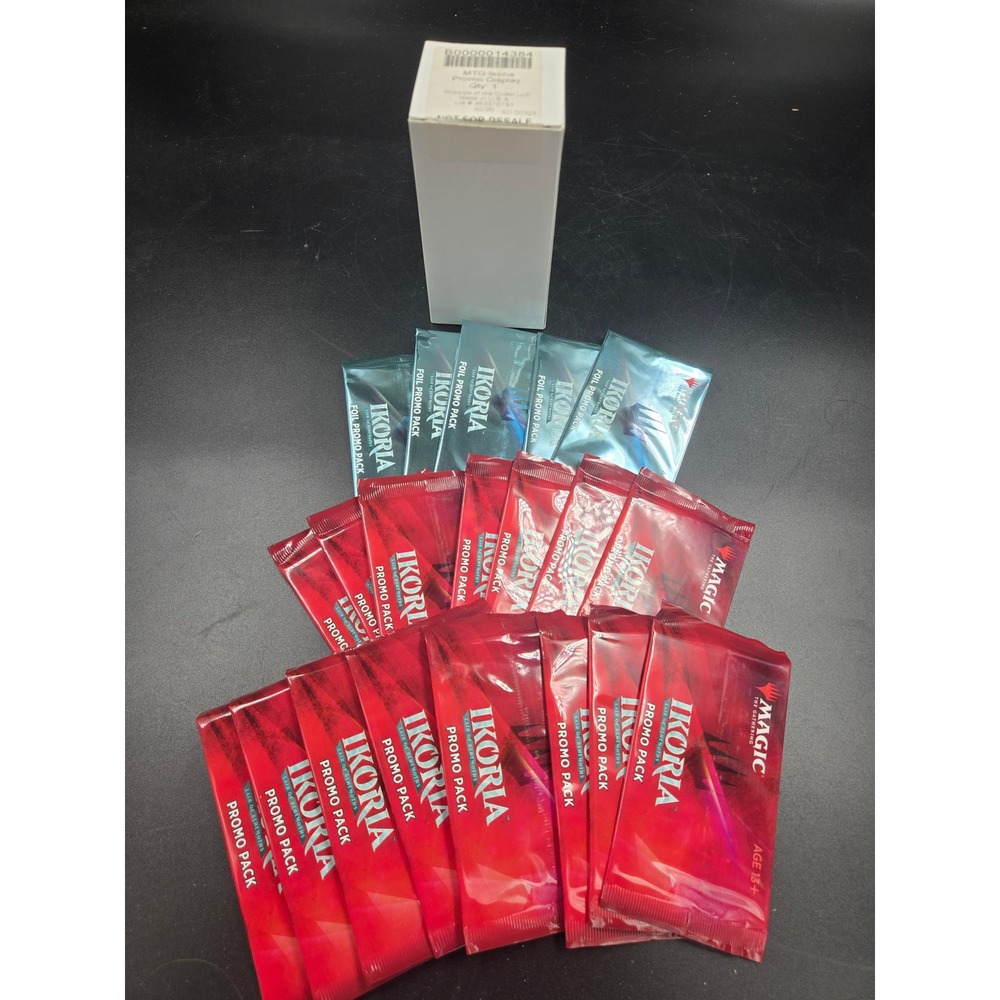 MTG Ikoria Lair of Behemoths Promo Pack Lot Foil & Standard Sealed 20 Packs